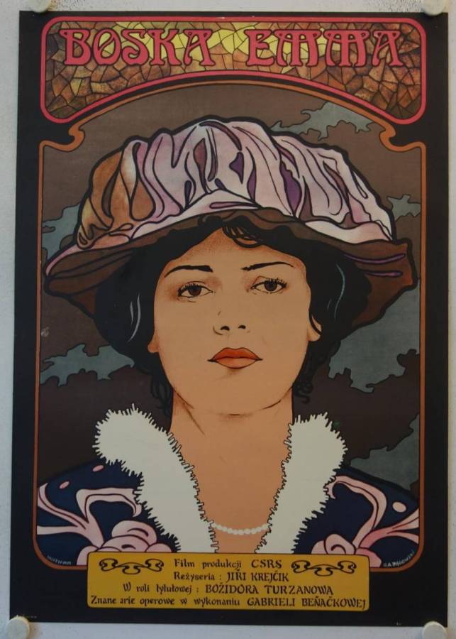 Bozska Ema originales polnisches Filmplakat